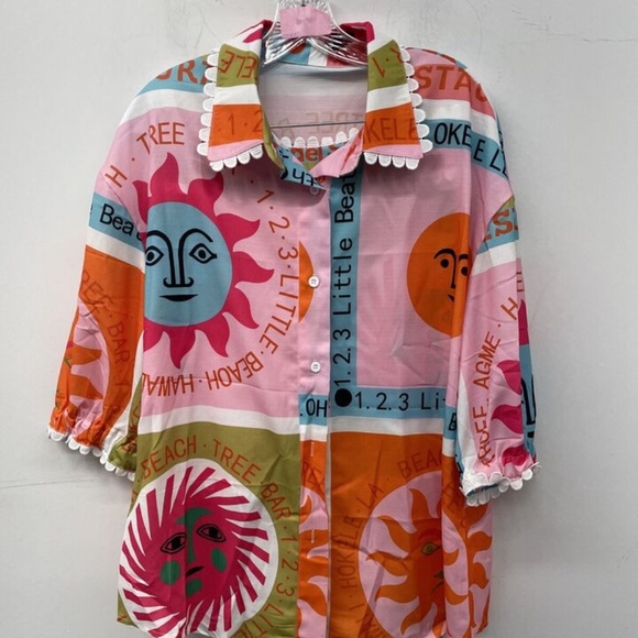 Women’s 2 Piece Pajama Shorts Set XL / L - Picture 1 of 5